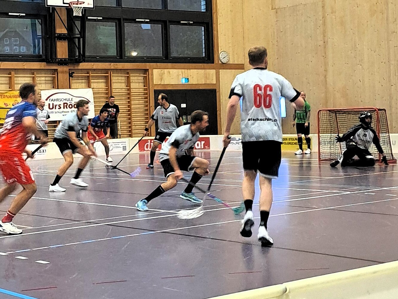 Die Entlebucher Defensive in Aktion
