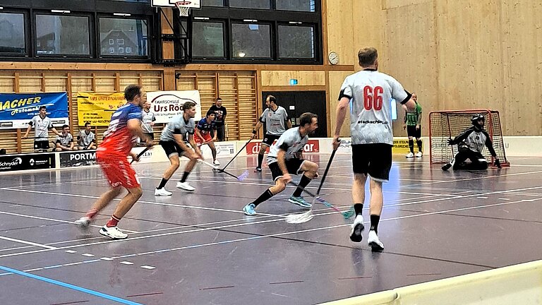 Die Entlebucher Defensive in Aktion