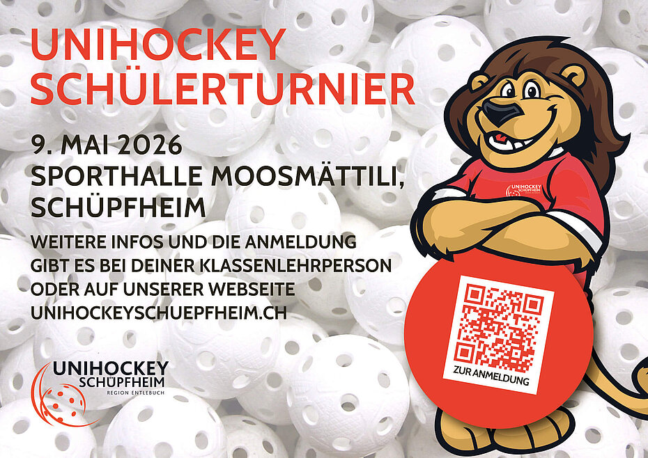 Plakat Schülerturnier 2026