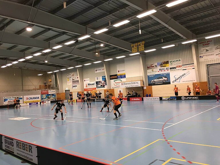 Jan Bucher und Mathias Lötscher setzten die Spiel-Eröffnung der Gegner unter Druck.
