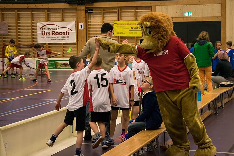 Auch Floorby kam ans Schülerturnier