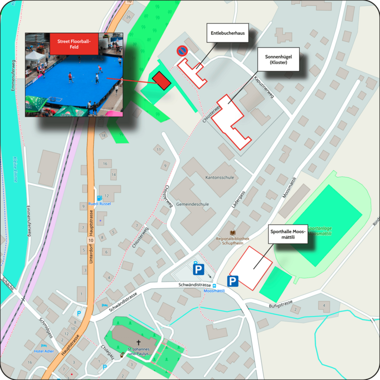 Standort Street Floorball Schüpfheim